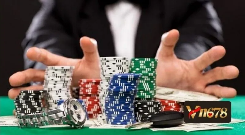 Chơi all-in trong poker có nhiều rủi ro