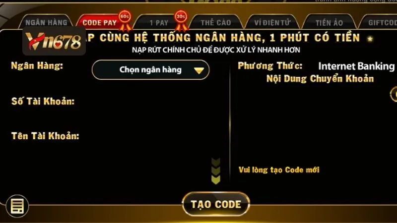 Nạp tiền để giữ tài khoản
