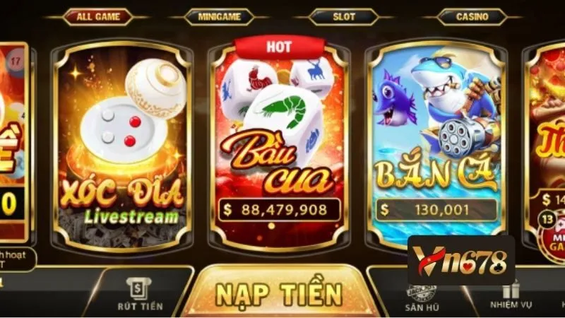 Đăng nhập VN678 giúp bạn khám phá kho game tuyệt đỉnh