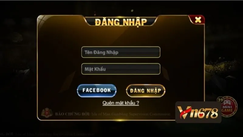 Đăng nhập VN678 chỉ cần vào bước đơn giản