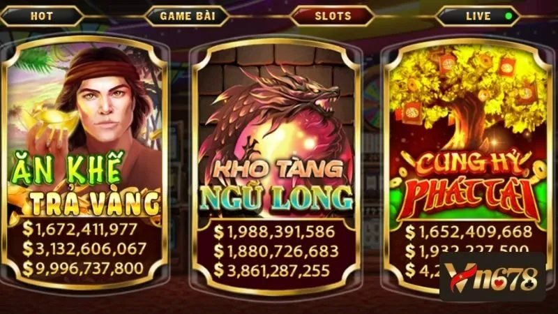 Nổ hũ VN678 có game đa dạng